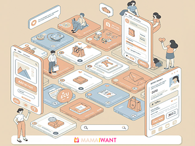 Wishlist management and sharing interface